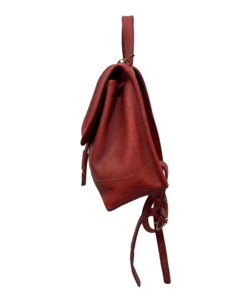 COACH（コーチ）COACH (コーチ) リュック レッドの古着・服飾アイテム