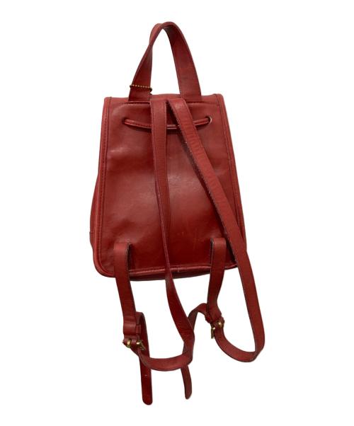 COACH（コーチ）COACH (コーチ) リュック レッドの古着・服飾アイテム