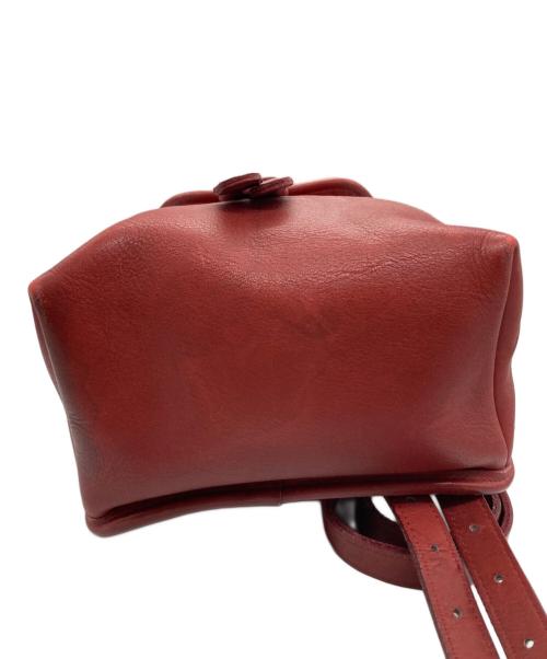COACH（コーチ）COACH (コーチ) リュック レッドの古着・服飾アイテム
