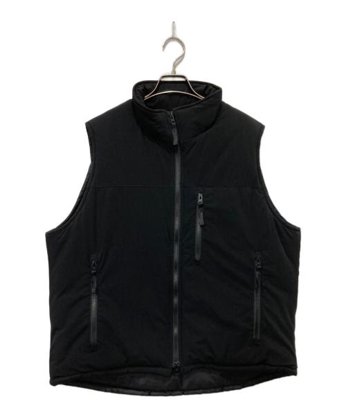 B:MING by BEAMS（ビーミングバイビームス）B:MING by BEAMS (ビーミングバイビームス) ミリタリー 中綿 ベスト ブラック サイズ:Mの古着・服飾アイテム