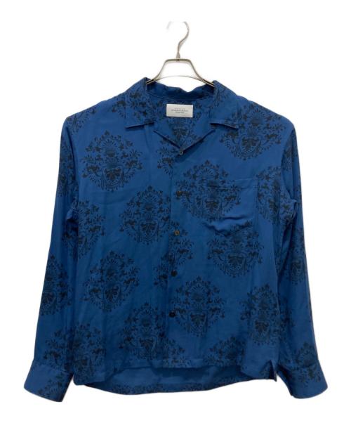 UNUSED（アンユーズド）UNUSED (アンユーズド) Ornament long sleeve shirt ブルー サイズ:2の古着・服飾アイテム