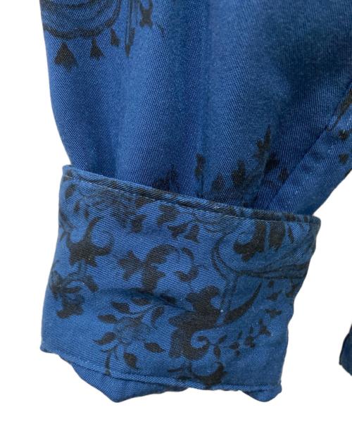 UNUSED（アンユーズド）UNUSED (アンユーズド) Ornament long sleeve shirt ブルー サイズ:2の古着・服飾アイテム