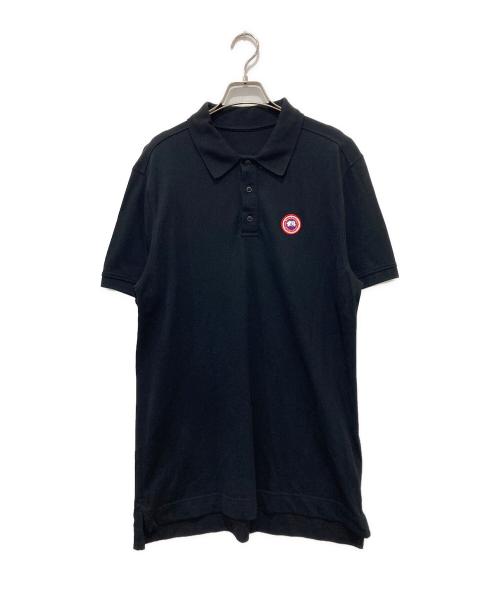 CANADA GOOSE（カナダグース）CANADA GOOSE (カナダグース) Beckley Polo ブラック サイズ:Mの古着・服飾アイテム
