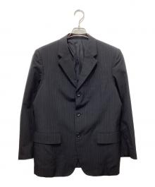 COMME des GARCONS HOMME（コムデギャルソン オム）の古着「ウール3Bジャケット」｜ブラック