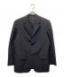 COMME des GARCONS HOMME（コムデギャルソン オム）の古着「ウール3Bジャケット」｜ブラック