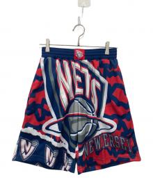 MITCHELL & NESS（ミッチェルアンドネス）の古着「ハーフパンツ」｜ネイビー