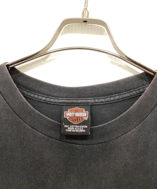 HARLEY-DAVIDSON（ハーレーダビッドソン）HARLEY-DAVIDSON (ハーレーダビッドソン) Tシャツ ブラック サイズ:Lの古着・服飾アイテム