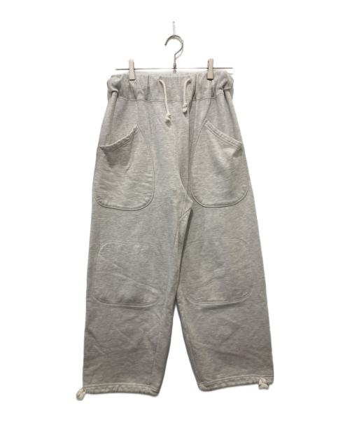 U'S NAVY（ユーエスネイビー）U'S NAVY (ユーエスネイビー) ダブルニー スウェットパンツ グレー サイズ:Sの古着・服飾アイテム