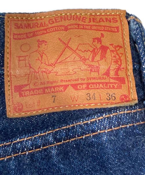 SAMURAI JEANS（サムライジーンズ）SAMURAI JEANS (サムライジーンズ) デニムパンツ インディゴ サイズ:W34の古着・服飾アイテム