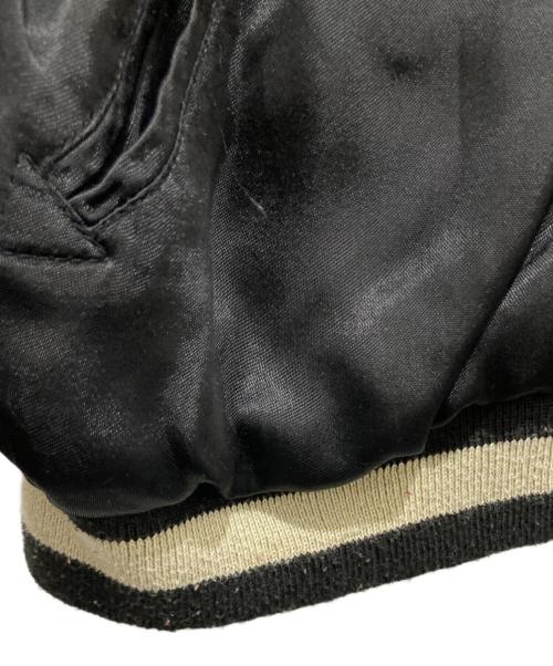 PINBALL（ピンボール）PINBALL (ピンボール) リバーシブルスカジャン ブラック×グリーン サイズ:Mの古着・服飾アイテム