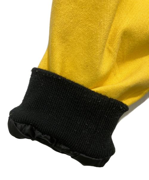 JH Design（ジェイエイチデザイン）JH Design (ジェイエイチデザイン) ｍ＆m'sワッペンレーシングジャケット イエロー サイズ:Lの古着・服飾アイテム