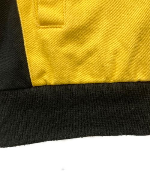 JH Design（ジェイエイチデザイン）JH Design (ジェイエイチデザイン) ｍ＆m'sワッペンレーシングジャケット イエロー サイズ:Lの古着・服飾アイテム