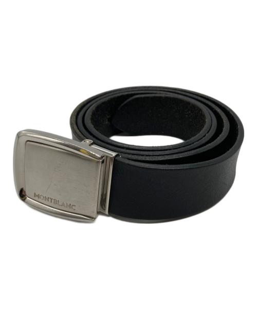 MONTBLANC（モンブラン）MONTBLANC (モンブラン) レザーベルト ブラックの古着・服飾アイテム