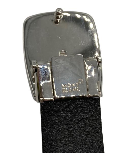 MONTBLANC（モンブラン）MONTBLANC (モンブラン) レザーベルト ブラックの古着・服飾アイテム