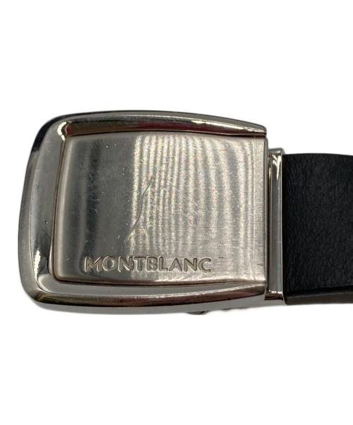 MONTBLANC（モンブラン）MONTBLANC (モンブラン) レザーベルト ブラックの古着・服飾アイテム