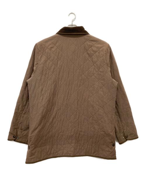 Barbour（バブアー）Barbour (バブアー) MCROFIBRE POLARQUILT LONG COAT ブラウン サイズ:XLの古着・服飾アイテム