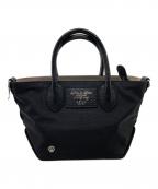 A.D.M.J.エーディーエムジェイ）の古着「ボトムアクセントショルダーバッグ」｜ブラック