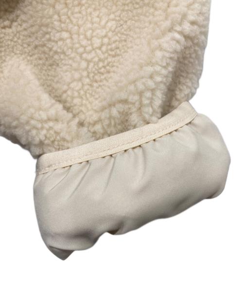 Spick and Span（スピックアンドスパン）Spick and Span (スピックアンドスパン) バックロゴボアブルゾン アイボリー サイズ:38の古着・服飾アイテム