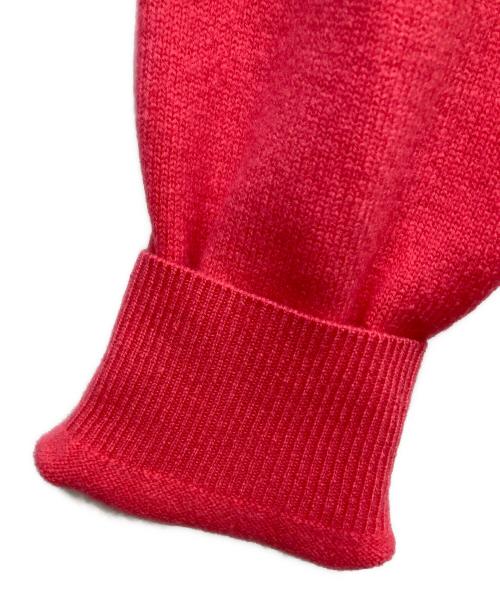 DANTON（ダントン）DANTON (ダントン) ラムズウールVネックニットカーディガン ピンク サイズ:42の古着・服飾アイテム