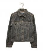 BURBERRY LONDONバーバリーロンドン）の古着「デニムジャケット」｜ブラック