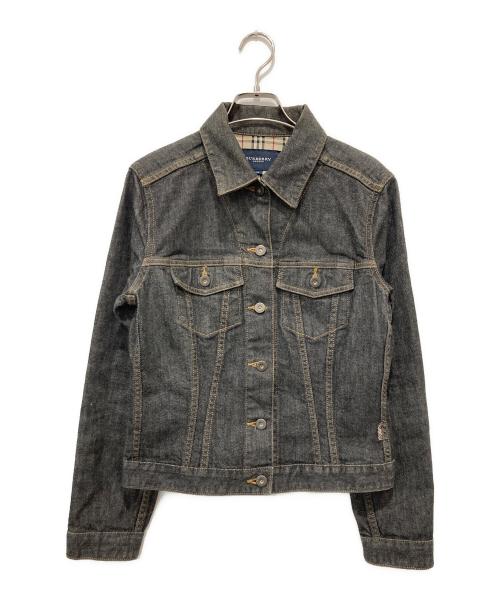 BURBERRY LONDON（バーバリーロンドン）BURBERRY LONDON (バーバリーロンドン) デニムジャケット ブラック サイズ:40の古着・服飾アイテム