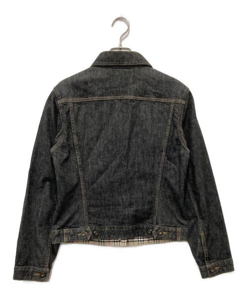 BURBERRY LONDON（バーバリーロンドン）BURBERRY LONDON (バーバリーロンドン) デニムジャケット ブラック サイズ:40の古着・服飾アイテム