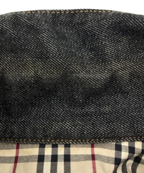 BURBERRY LONDON（バーバリーロンドン）BURBERRY LONDON (バーバリーロンドン) デニムジャケット ブラック サイズ:40の古着・服飾アイテム
