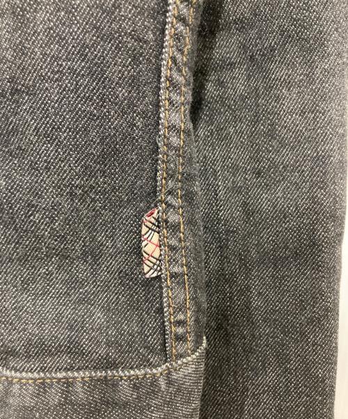 BURBERRY LONDON（バーバリーロンドン）BURBERRY LONDON (バーバリーロンドン) デニムジャケット ブラック サイズ:40の古着・服飾アイテム