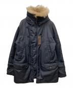 HOUSTONヒューストン）の古着「N3Bフライトジャケット」｜ブラック