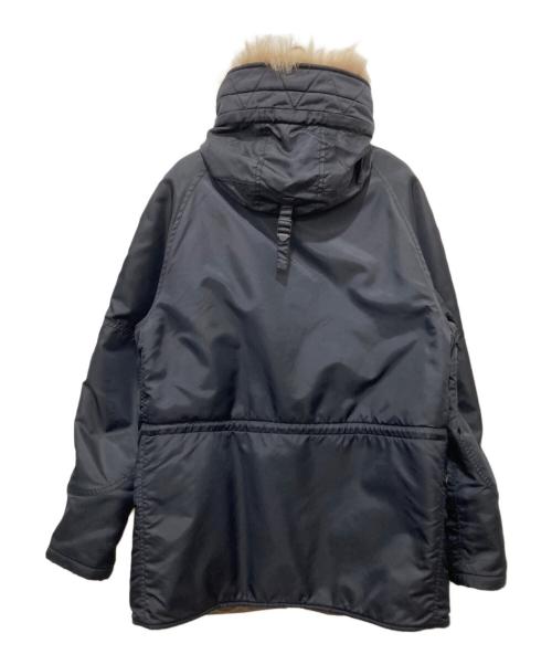 HOUSTON（ヒューストン）HOUSTON (ヒューストン) N3Bフライトジャケット ブラック サイズ:Mの古着・服飾アイテム