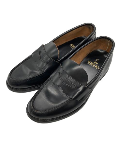 REGAL（リーガル）REGAL (リーガル) コインローファー ブラック サイズ:25.5ｃｍの古着・服飾アイテム