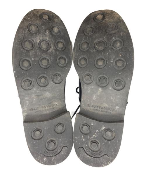 BEAUTY&YOUTH（ビューティーアンドユース）BEAUTY&YOUTH (ビューティーアンドユース) シューズ ブラック サイズ:ＵＳ7の古着・服飾アイテム