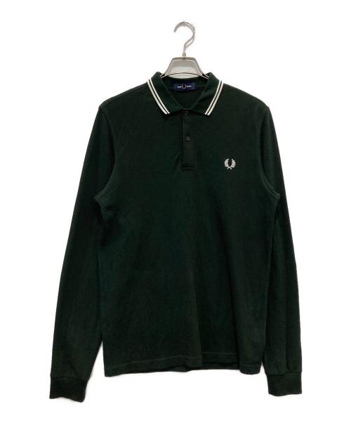 FRED PERRY（フレッドペリー）FRED PERRY (フレッドペリー) ポロシャツ カーキ サイズ:Mの古着・服飾アイテム