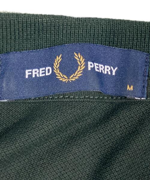 FRED PERRY（フレッドペリー）FRED PERRY (フレッドペリー) ポロシャツ カーキ サイズ:Mの古着・服飾アイテム