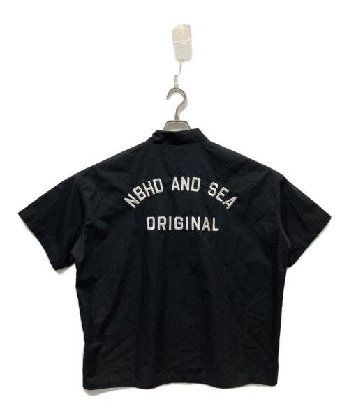 NEIGHBORHOOD（ネイバーフッド）NEIGHBORHOOD (ネイバーフッド) WIND AND SEA (ウィンダンシー) 半袖シャツ ブラック サイズ:Mの古着・服飾アイテム