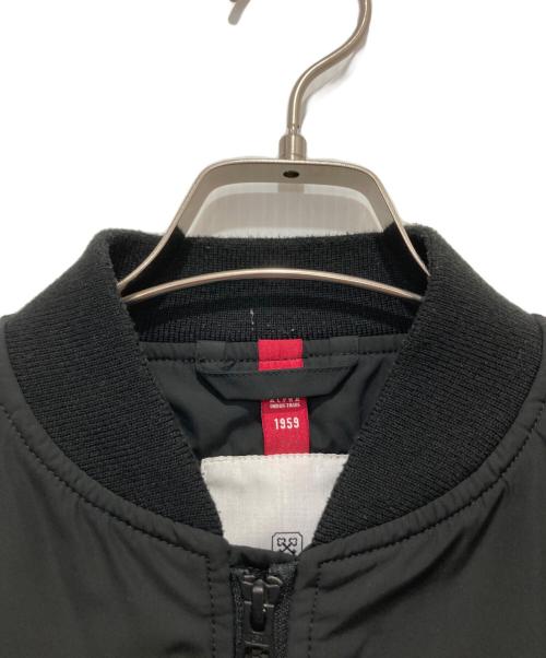 ALPHA（アルファ）ALPHA (アルファ) uniform experiment (ユニフォームエクスペリメント) ASGER JORN ALPHA MA-1 JACKET ブラック サイズ:2の古着・服飾アイテム