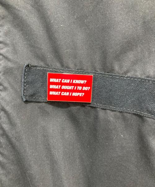 ALPHA（アルファ）ALPHA (アルファ) uniform experiment (ユニフォームエクスペリメント) モッズコート ブラック サイズ:Sの古着・服飾アイテム