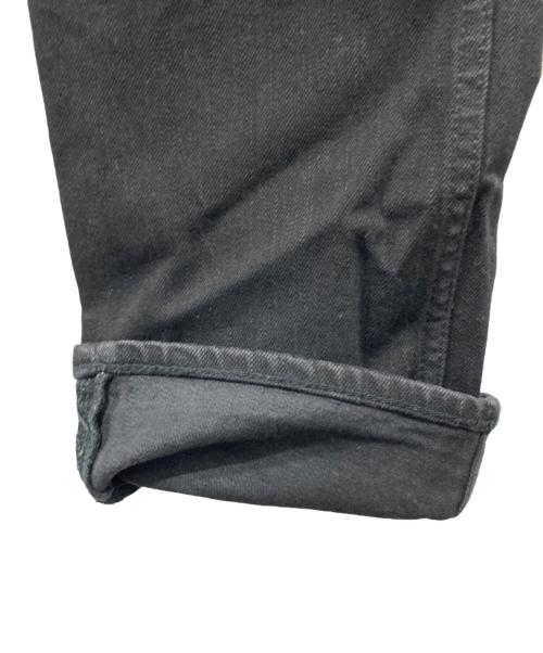 NUMBER (N)INE（ナンバーナイン）NUMBER (N)INE (ナンバーナイン) ブラックデニムパンツ ブラック サイズ:2の古着・服飾アイテム