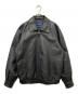 CROFT&BARROW（クロフトアンドバロー）の古着「レザージャケット」｜ブラック