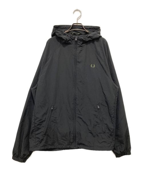 FRED PERRY（フレッドペリー）FRED PERRY (フレッドペリー) ナイロンジャケット ブラック サイズ:Lの古着・服飾アイテム