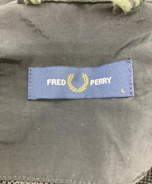 FRED PERRY（フレッドペリー）FRED PERRY (フレッドペリー) ナイロンジャケット ブラック サイズ:Lの古着・服飾アイテム