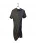 JUNYA WATANABE COMME des GARCONS ((ジュンヤワタナベ コムデギャルソン) ニットレイヤードワンピース グレー サイズ:SS：12000円