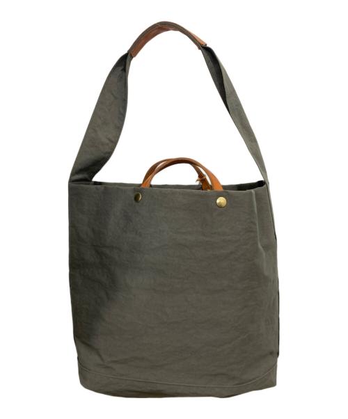 TUTUMU（ツツム）TUTUMU (ツツム) トートバッグ グレーの古着・服飾アイテム