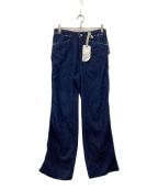 Midorikawaミドリカワ）の古着「SILK DENIM PANTS」｜インディゴ