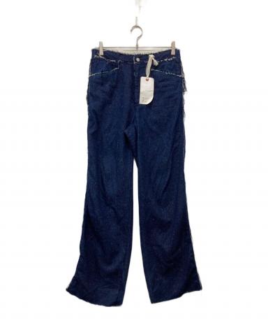 Midorikawa ミドリカワ シルクデニムパンツ 中古・古着通販】Midorikawa (ミドリカワ) SILK DENIM PANTS