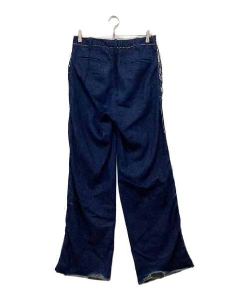 Midorikawa（ミドリカワ）Midorikawa (ミドリカワ) SILK DENIM PANTS インディゴ サイズ:1の古着・服飾アイテム