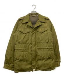 A BATHING APE（ア ベイシング エイプ）の古着「M-43カモ柄ダウンジャケット」｜カーキ