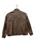 B:MING by BEAMS (ビーミングバイビームス) フェイクレザージャケット ブラウン サイズ:M：7000円