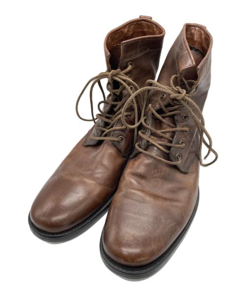 BUTTERO（ブッテロ）BUTTERO (ブッテロ) レースアップブーツ ブラウン サイズ:	SIZE 42の古着・服飾アイテム