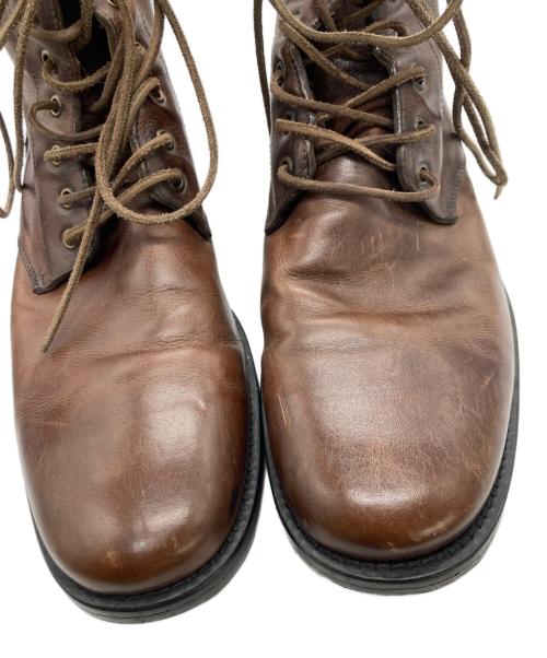 BUTTERO（ブッテロ）BUTTERO (ブッテロ) レースアップブーツ ブラウン サイズ:	SIZE 42の古着・服飾アイテム
